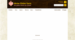 Desktop Screenshot of meinekleinefarm.org
